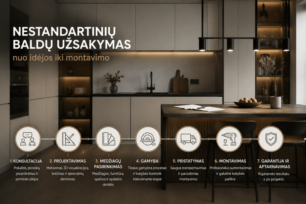 nestandartiniai baldai, baldai pagal užsakymą, baldų gamyba, baldų projektavimas, virtuvės baldai, virtuvės projektavimas, moderni virtuvė, virtuvės interjeras, individualūs baldai, baldų montavimas, baldų konsultacija, nestandartinių baldų gamyba, baldų dizainas, Baldai4u